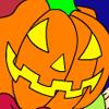 Jack-o'-Lantern Halloween Coloring Game